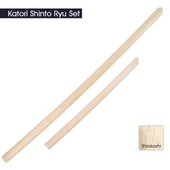 Katori Shinto Ryu - Bokken & Shoto (Modèles Aramaki) [Set Daisho]