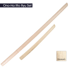 Ono-Ha Itto Ryu Bokken & Shoto [Set Daisho]
