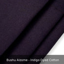 Nobakama Aikido Coton Indigo Semi-lourd (Aizome #6000)