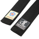 Aikido Reinforced Black Belt - Aikikai logo (optional)