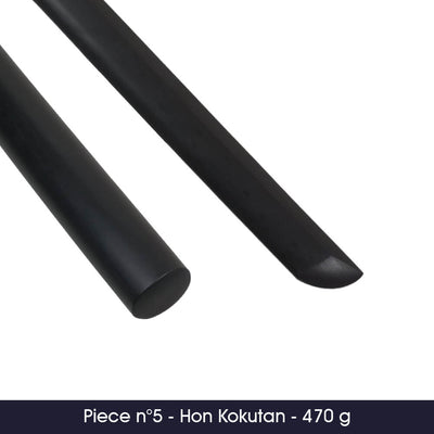 Bokken Jiki Shinkage Ryu (Naginata Yo) - Hon Kokutan - Par Maître Aramaki