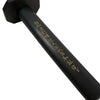 Bokken Supérieur Shima Kokutan (Ebène d'Asie) avec Tsuba & Tsubadome - Signature dorée - Par Maître Aramaki