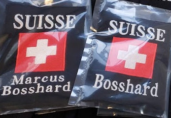 [Custom Logo Embroidery] Swiss Flag - Marcus Bosshard - Embroidery Fees (03/12/2021)