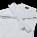 Cashmere Touch "Shiny" Polyester Aikido Hakama (White)