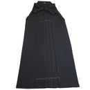 Quick Drying Aikido Hakama Polyester/Linen (Black)