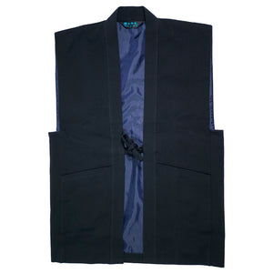 Haori Sashiko supérieur en coton  - Veste sans manches