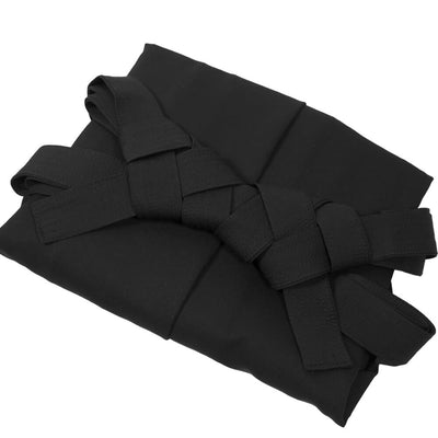 Easy to fold and maintain Hakama (Black)