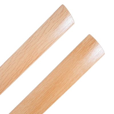 Oar Shaped Heavy Suburi Bokken - Red oak