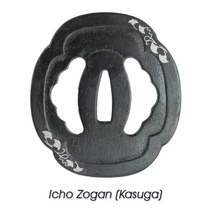 Tsuba Icho Zogan (Kasuga) - TM017