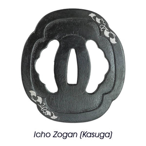 Tsuba Icho Zogan (Kasuga) - TM017