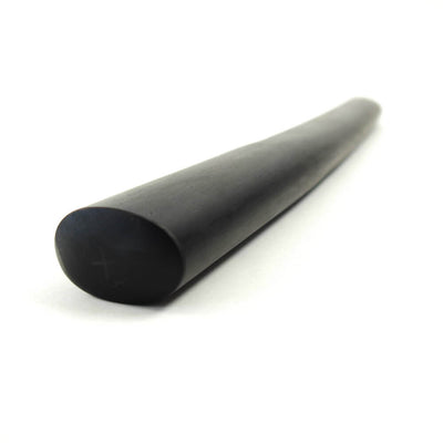 Rounded butt (Hanmaru) of Hon Kokutan Tanto (African ebony)