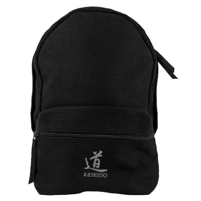 Sashiko Backpack with Seido Logo Embroidery
